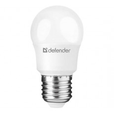 Лампочка светодиодная P45-10W-840-E27 шар, нейтральный белый, 1 шт. DEFENDER Лампочка светодиодная P45-10W-840-E27 шар, нейтральный белый, 1 шт. DEFENDER