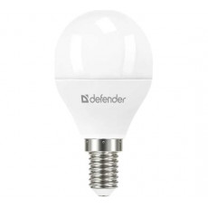 Лампочка светодиодная P45-10W-840-E14 шар, нейтральный белый, 1 шт. DEFENDER