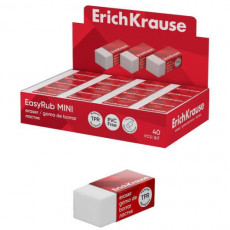 Ластик ErichKrause EasyRub Mini (в коробке по 40 шт.) Ластик ErichKrause EasyRub Mini (в коробке по 40 шт.)