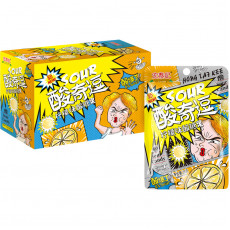 Леденцы кислые Sour Candy 20 г, в пластиковом пакете с подвесом, лимон