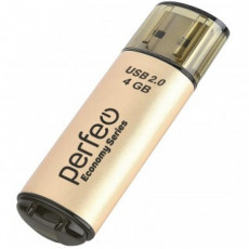 Perfeo USB 4GB E04 Gold economy series