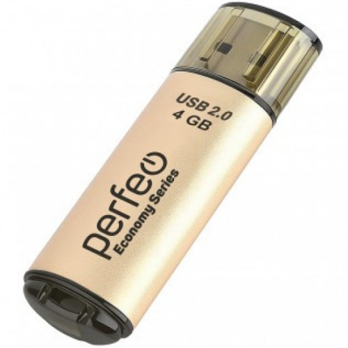 Perfeo USB 4GB E04 Gold economy series