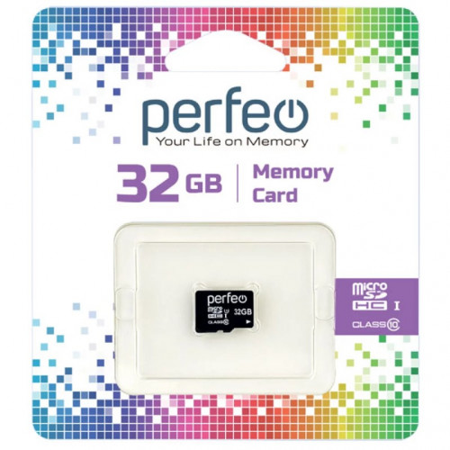 Perfeo microSD 32GB High-Capacity (Class 10) w/o Adapter