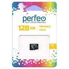 Perfeo microSDXC 128GB High-Capacity (Class 10) UHS-1 w/o Adapter Perfeo microSDXC 128GB High-Capacity (Class 10) UHS-1 w/o Adapter