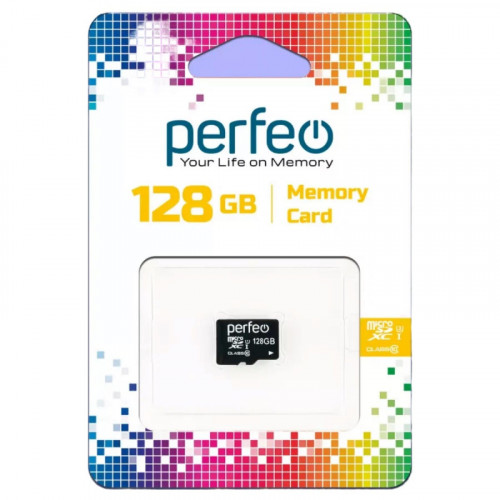 Perfeo microSDXC 128GB High-Capacity (Class 10) UHS-1 w/o Adapter