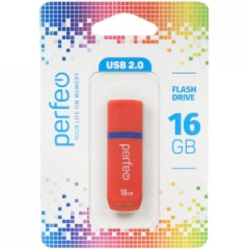 Perfeo USB 16GB C11 Red