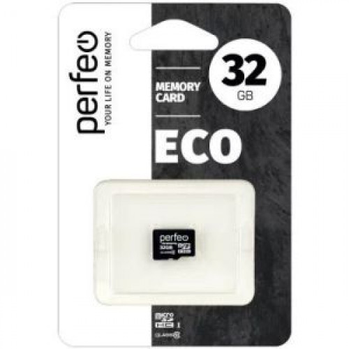Perfeo microSD 32GB High-Capacity (Class 10) w/o Adapter economy series