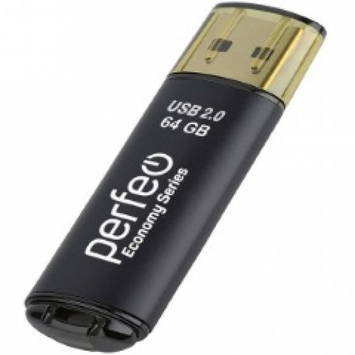 Perfeo USB 64GB E04 Black economy series