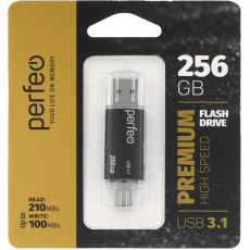 Perfeo USB 3.0 256GB M14 Type A+C