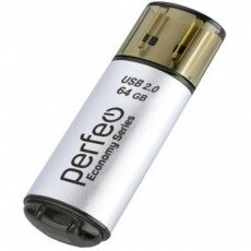 Perfeo USB 64GB E04 Silver economy series Perfeo USB 64GB E04 Silver economy series