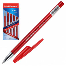Ручка гелевая ErichKrause® R-301 Original Gel Stick 0.5, цвет чернил красный (в коробке по 12 шт.)