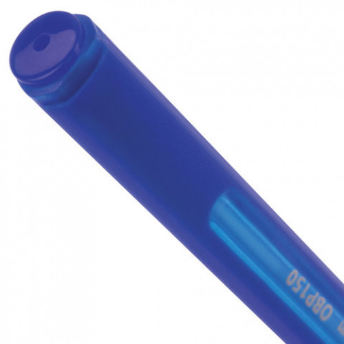 Ручка шариковая масляная BRAUBERG Extra Glide Soft Blue, СИНЯЯ, узел 0,7 мм, линия письма 0,35 мм, 142926