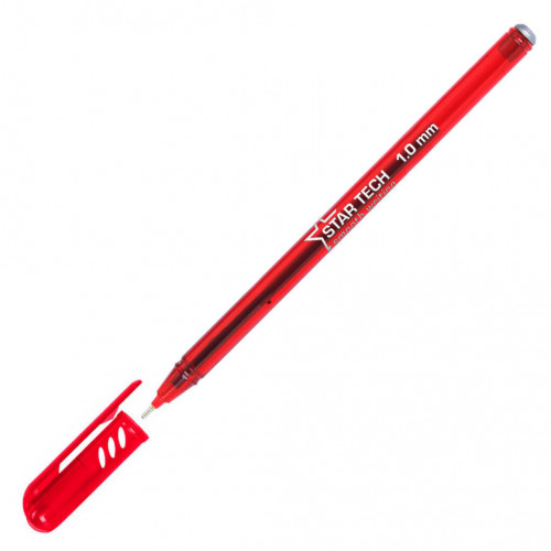 Ручка шариковая "STAR TECH"-красная арт. 2260/12 к (12/1920) (штрихкод 8692404904132)