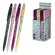 Ручка шариковая ErichKrause R-301 Stick Floral Soul 0.7, цвет чернил синий (в коробке по 50 шт.) Ручка шариковая ErichKrause R-301 Stick Floral Soul 0.7, цвет чернил синий (в коробке по 50 шт.)