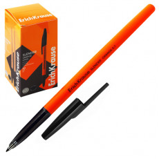 Ручка шариковая ErichKrause Slender® Stick Orange 0.7, Super Glide Technology, цвет чернил черный (в Ручка шариковая ErichKrause Slender® Stick Orange 0.7, Super Glide Technology, цвет чернил черный (в