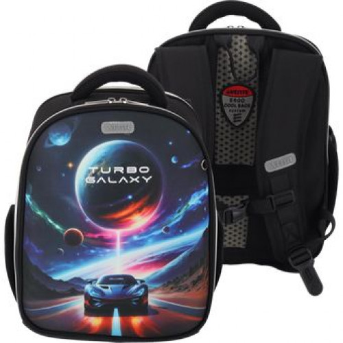Рюкзак "deVENTE. Junior. Turbo Galaxy" школьный жесткий 35x27x13 см (14 л) вес 800 г, плотный износо