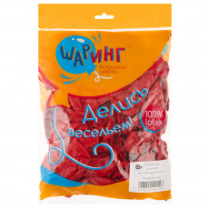 Шар (12''/30 см), Красный, пастель, 100 шт. Шар (12''/30 см), Красный, пастель, 100 шт.