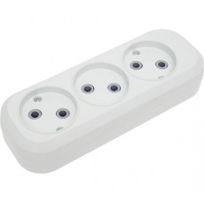 Колодка У-3-GRAND трехместная 5030 IN HOME, арт. 4690612000473 Колодка У-3-GRAND трехместная 5030 IN HOME, арт. 4690612000473