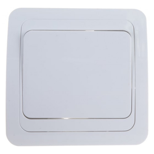 Выключатель одноклавишныйCLASSICO белый 2021 INHOME, арт. 4680005959846