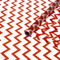 А Пленка прозрачная с рисунком "Зигзаг" Красный 70см 200гр А Пленка прозрачная с рисунком "Зигзаг" Красный 70см 200гр