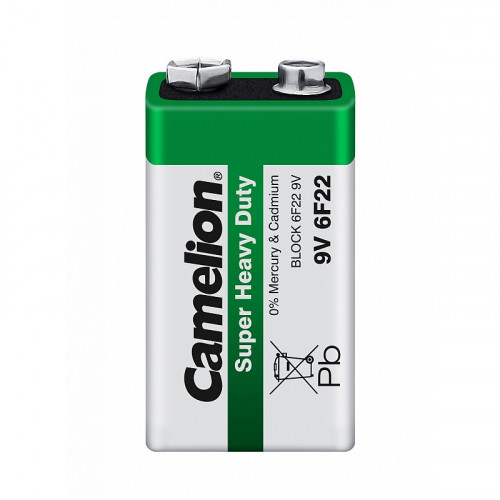 Camelion 6F22 SR-1 (6F22-SP1G, батарейка,9В)