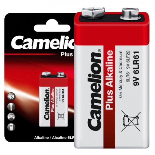 Camelion 6LR61 Plus Alkaline BL-1 (6LR61-BP1, батарейка,9В)