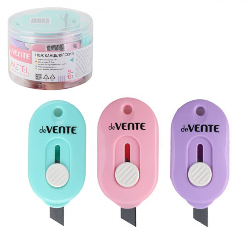 Нож канцелярский Pastel