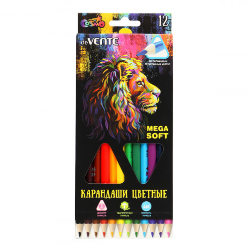 Карандаши цветные Triolino Ultra 4М