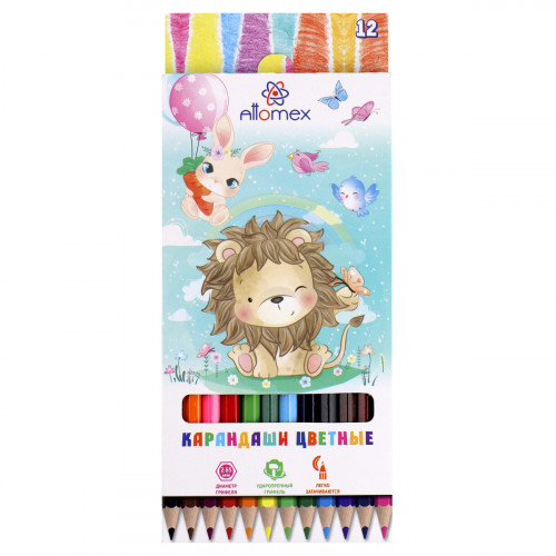 Карандаши цветные Zoo