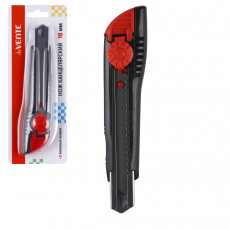 Нож канцелярский с 2-мя запасными лезвиями