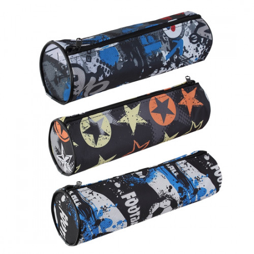 Пенал круглый Football