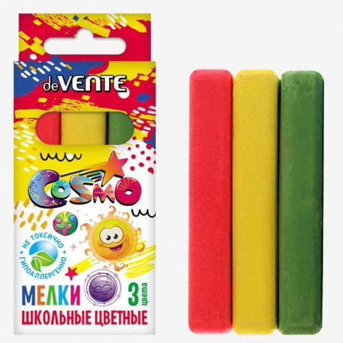 Мелки цветные школьные Cosmo