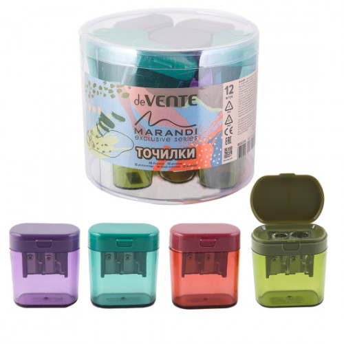 Точилка для карандашей 2 отверстия Marandi