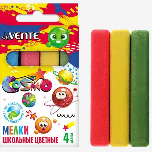 Мелки цветные школьные Cosmo