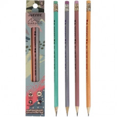 Набор чернографитных карандашей Triolino