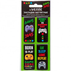 Набор закладок для книг Gamer