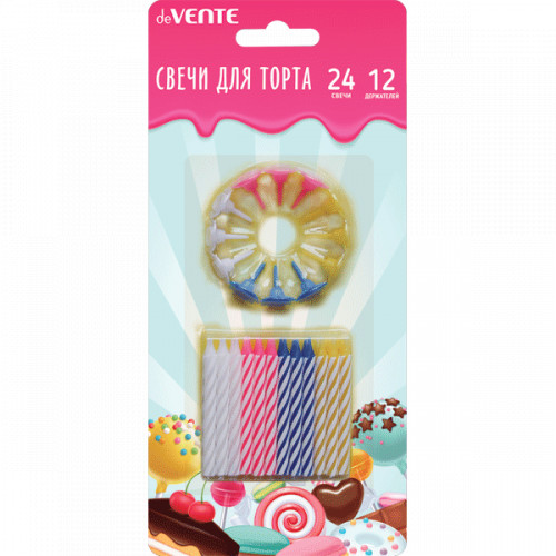 Набор свечей для торта