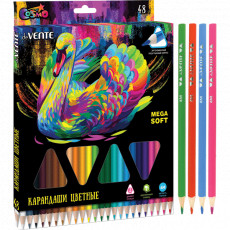 Карандаши цветные Triolino Ultra 4М