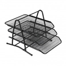 Лоток для бумаг трехсекционный