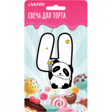 Свеча-цифра для торта Панда