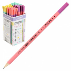 Карандаш чернографитный Triolino Pastel