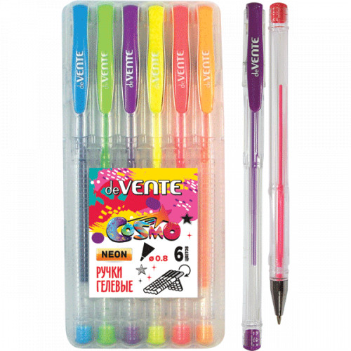 Набор флуоресцентных гелевых ручек Cosmo Fluo