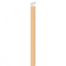 Линейка деревянная