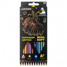 Карандаши цветные Triolino Ultra 4М. Metallic