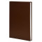 Ежедневник А5 недат. LITE 160 л. лин. корич. тв. обл. б/винил
