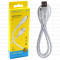 Кабель USB - Type-C Borofone BX51, 1.м, 2.4A, пластик, цвет: белый (1/360) Кабель USB - Type-C Borofone BX51, 1.м, 2.4A, пластик, цвет: белый (1/360)