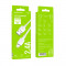 Кабель USB - 8 pin Borofone BX93 Super, 1.0м, круглый, 3.0A, PD27Вт, цвет: белый (1/360)