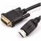 Кабель HDMI AM/DVI(24+1)M, 1.8м, CU, 1080P@60Hz, 2F, VCOM <CG484GD-1.8M> (1/45)