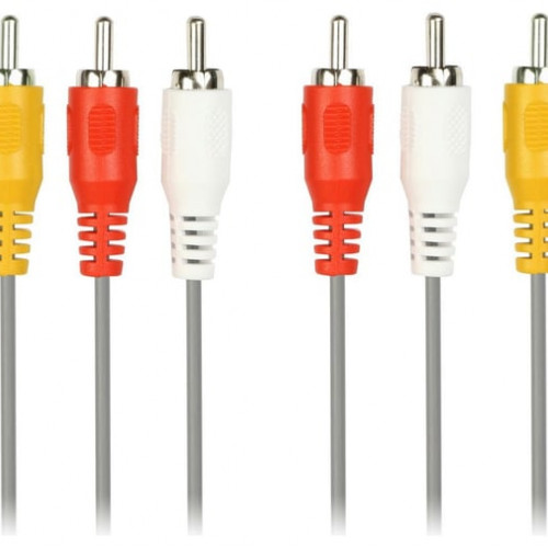 Кабель соединительный SMART BUY 3хRCA (M) - 3хRCA (M), 3 м. (1/125)