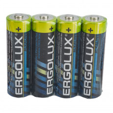 Ergolux LR6 Alkaline SR4 (LR6 SR4, батарейка,1.5В)